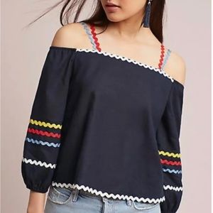 NWOT English Factory Cold Shoulder Blouse